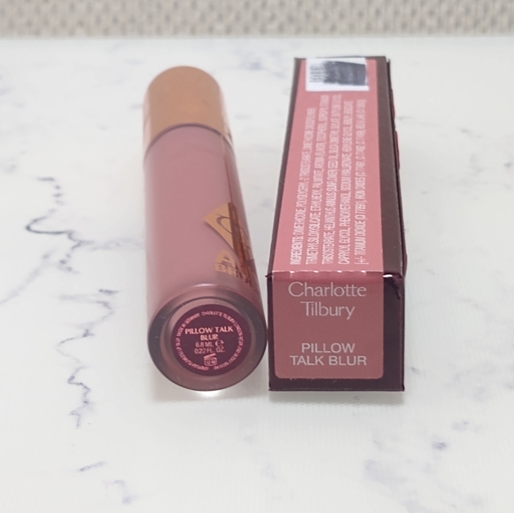 Charlotte Tilbury Airbrush Flawless Lip Blur Liquid Lipstick Pillow Talk - Picture 3 of 3